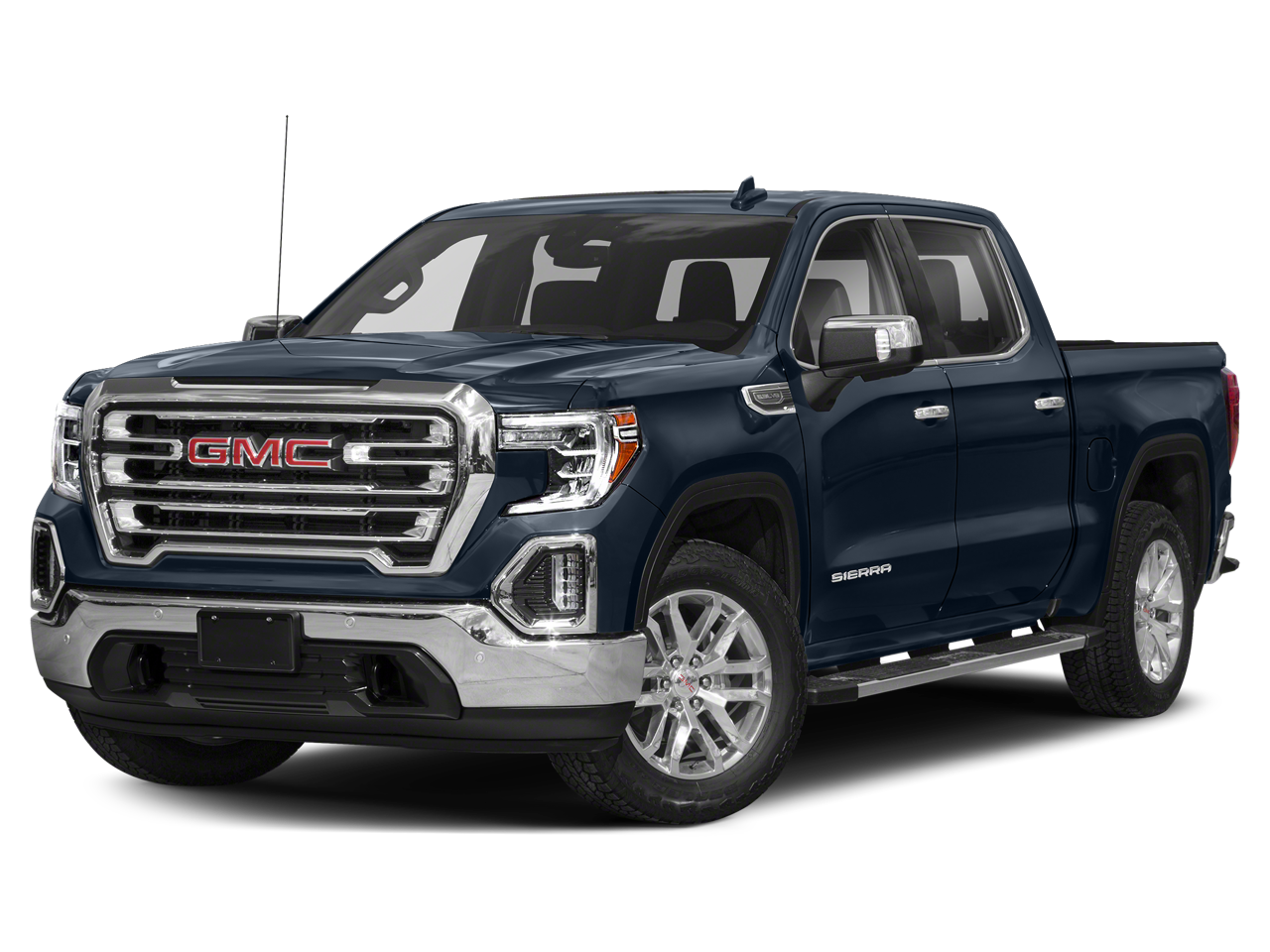 Used 2021 GMC Sierra 1500 SLT with VIN 1GTU9DED2MZ187379 for sale in St. Cloud, Minnesota