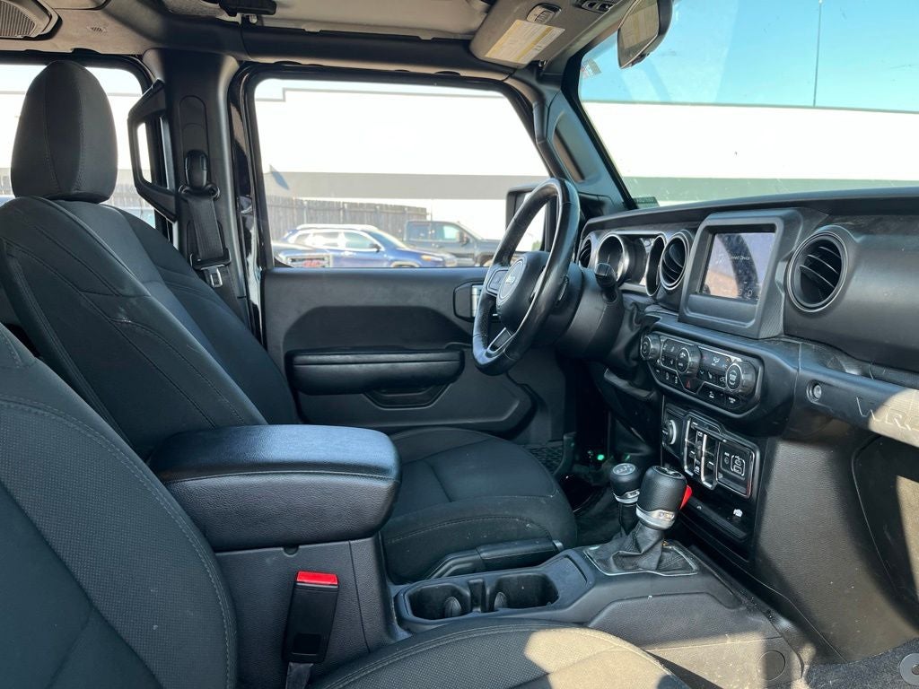 Used 2021 Jeep Wrangler Unlimited Sport S with VIN 1C4HJXDNXMW831104 for sale in St. Cloud, Minnesota
