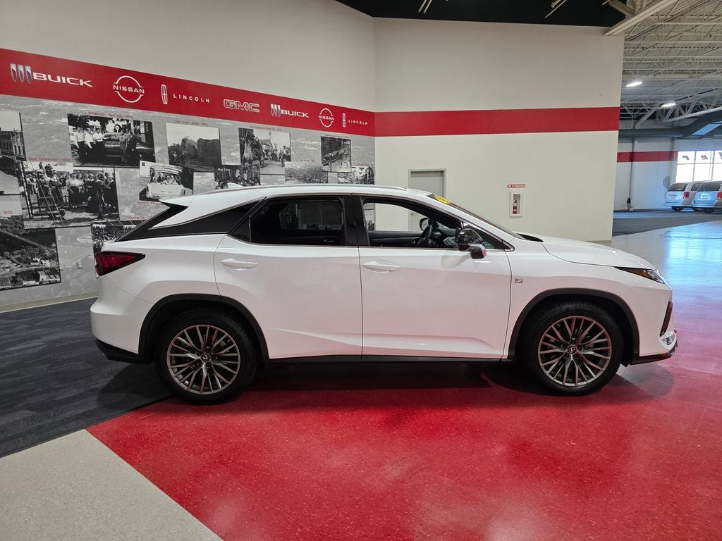 Used 2022 Lexus RX 350 F SPORT with VIN 2T2YZMDA7NC329757 for sale in St. Cloud, Minnesota