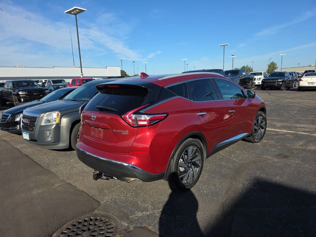 Used 2018 Nissan Murano Platinum with VIN 5N1AZ2MH8JN115614 for sale in St. Cloud, Minnesota