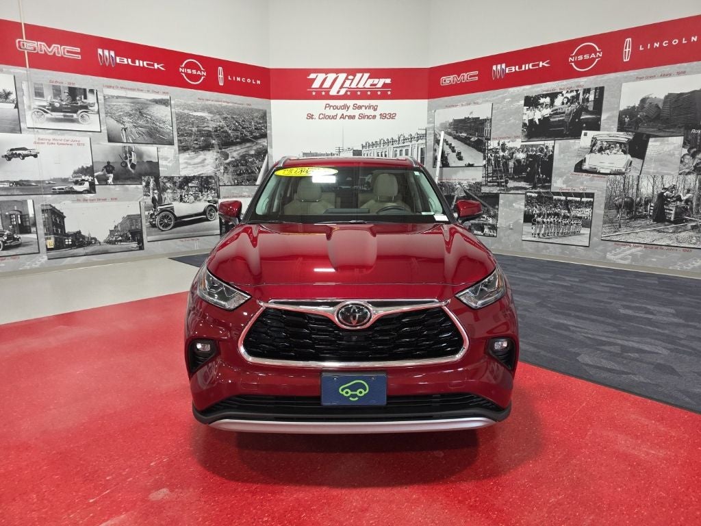 2020 Toyota Highlander Platinum Carbravo Certified