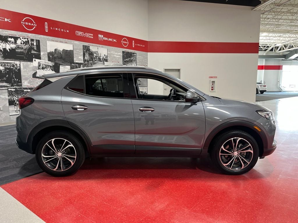 Certified 2021 Buick Encore GX Essence with VIN KL4MMGSL8MB052048 for sale in St. Cloud, Minnesota