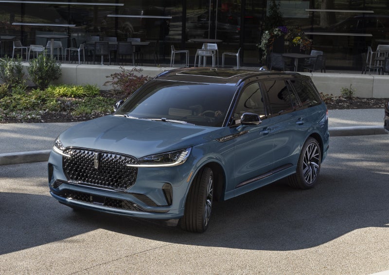 A 2026 Lincoln Black Label™ Aviator® SUV is shown with the available Special Edition Package. | Miller Lincoln in Saint Cloud MN