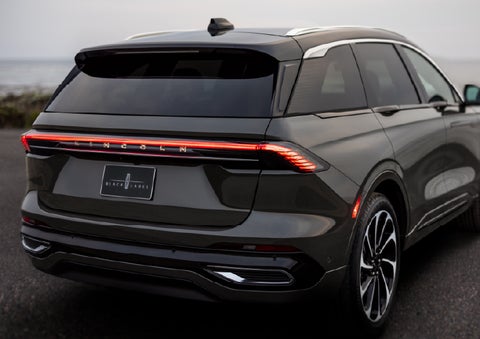The rear of a 2026 Lincoln Black Label™ Nautilus® SUV displays full LED rear lighting. | Miller Lincoln in Saint Cloud MN